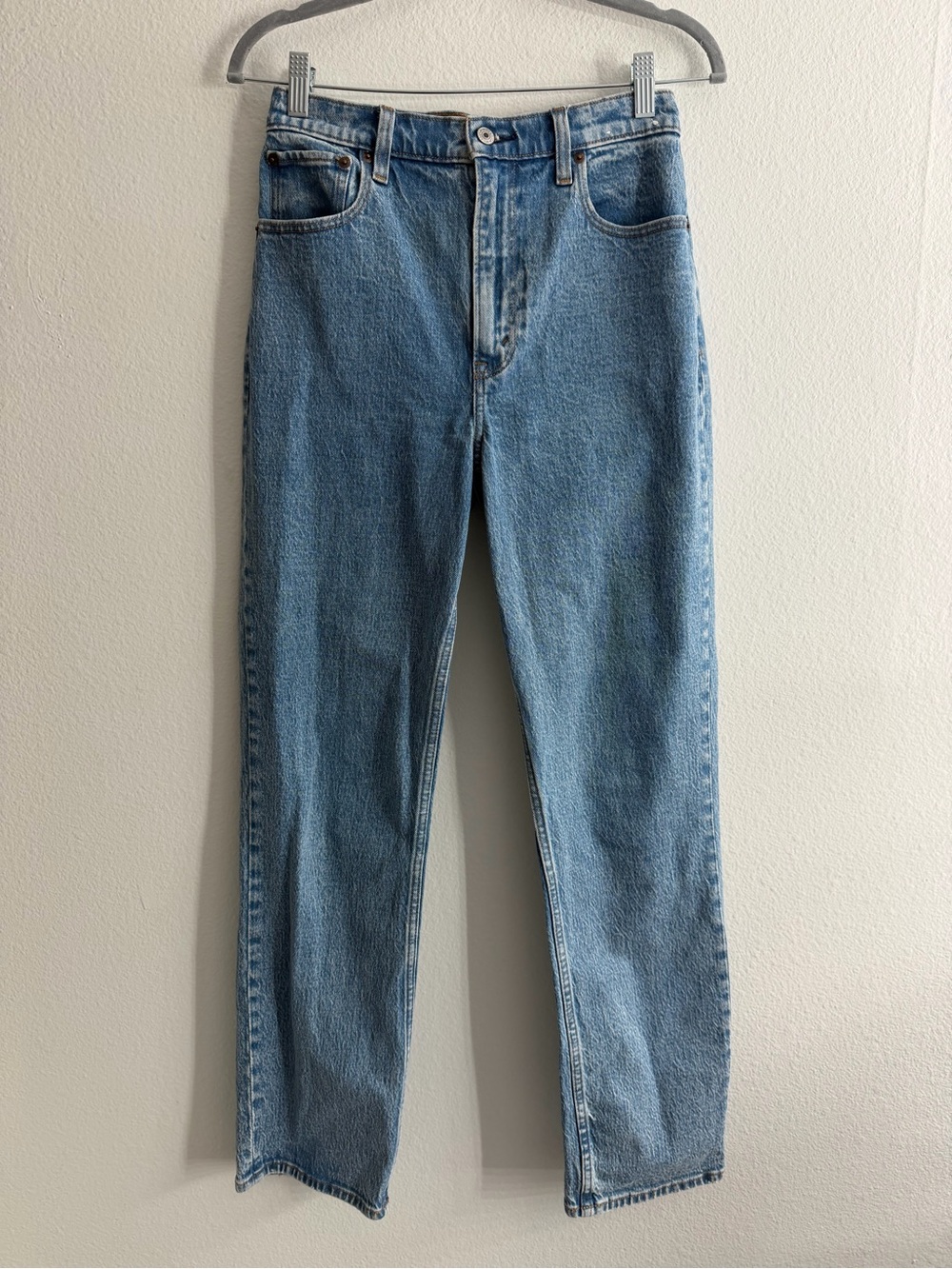 Abercrombie & Fitch The 90s Straight Ultra High-Rise Denim Jeans Size 27/4